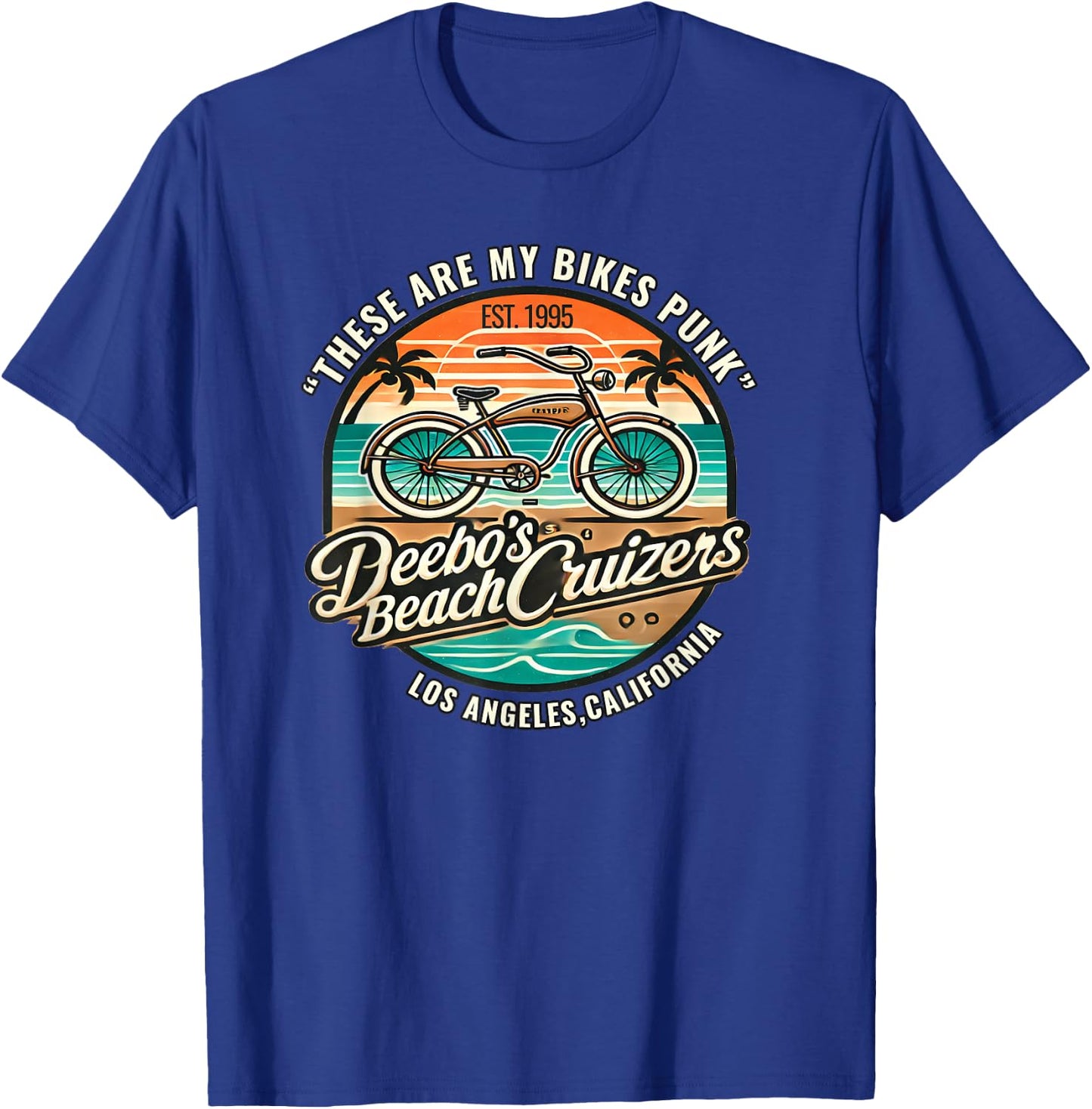 Deebo's Beach Cruisers Parody Bike Shop from the 90s T-Shirt - T-Shirt | Royal