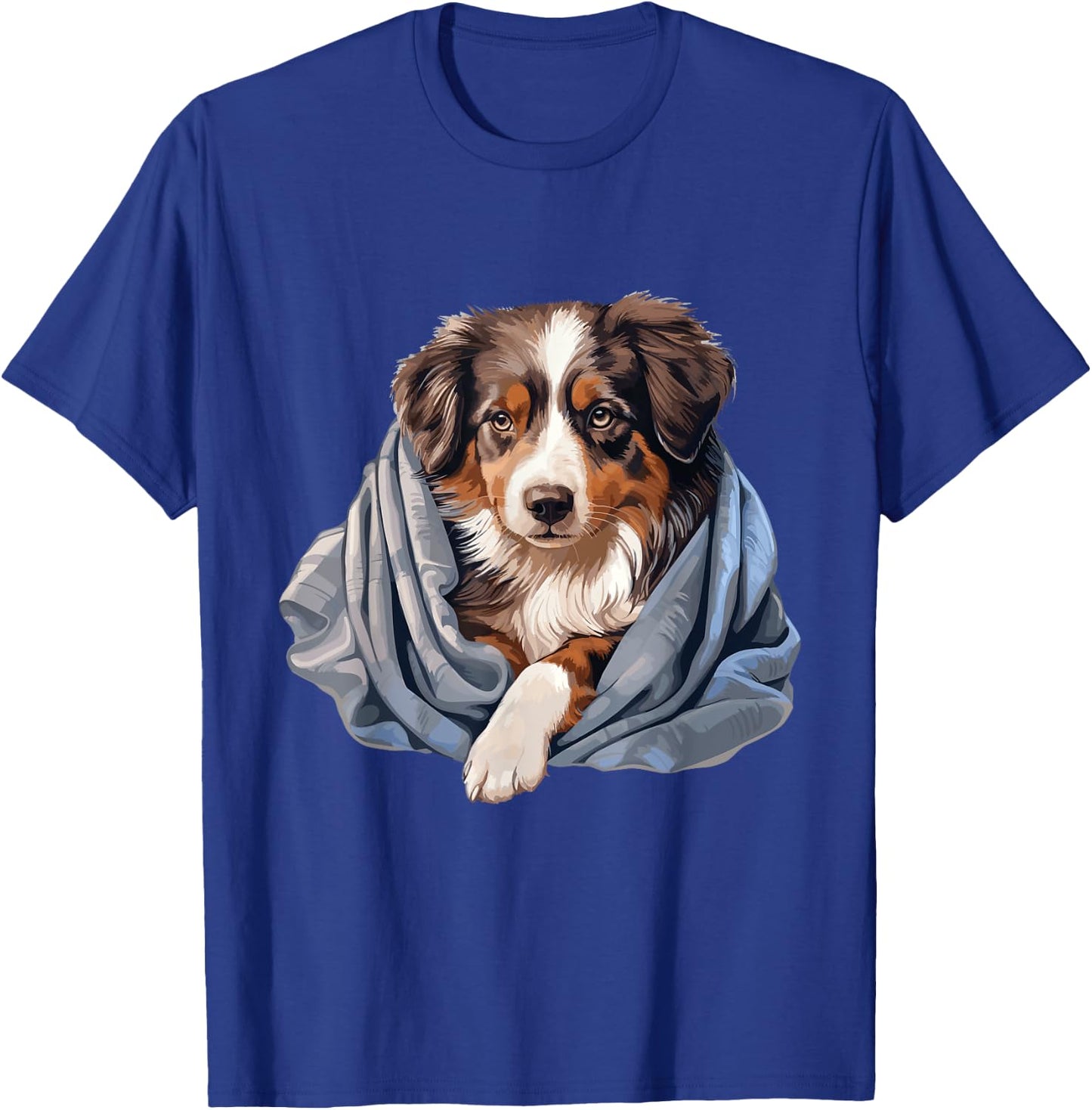 Dog Official Sleep Shirt Australian Shepherd , black T-Shirt - T-Shirt | Royal