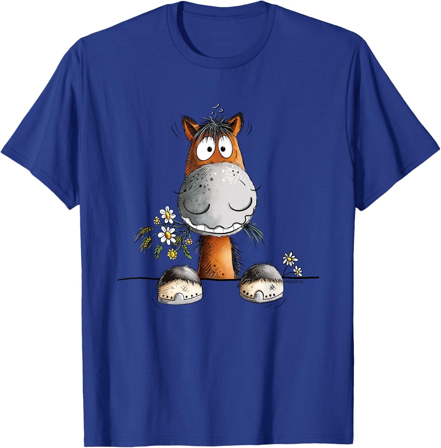 Lustiges Pferd I Pony I Pferde Fan I Pferdemotiv Fun T-Shirt - T-Shirt | Royal