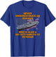 Veterans Day Aircraft Carrier Kitty Hawk CVA-63 Warship Dad T-Shirt - T-Shirt | Royal