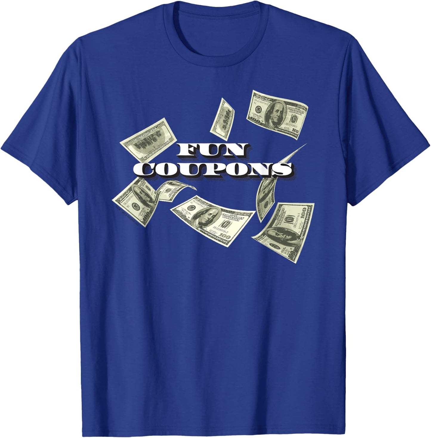 The Wolf of Wall Street Fun Coupons T-Shirt - T-Shirt | Royal