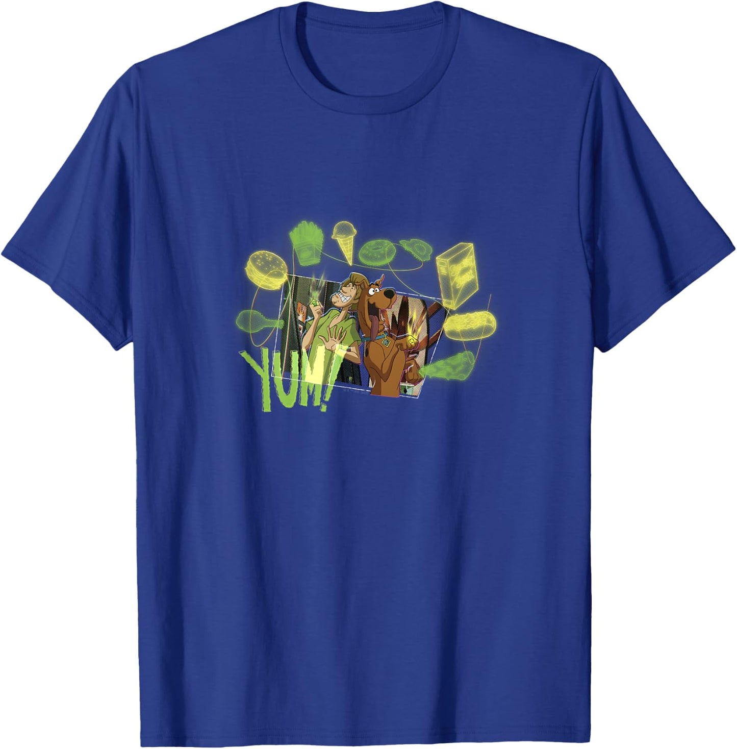 Scooby-Doo! And Krypto, Too! Shaggy & Scoob Phantom Snacks T-Shirt - T-Shirt | Royal