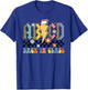 Back In Class ABCD Pencil Leopard Back To School Teacher T-Shirt - T-Shirt | Royal