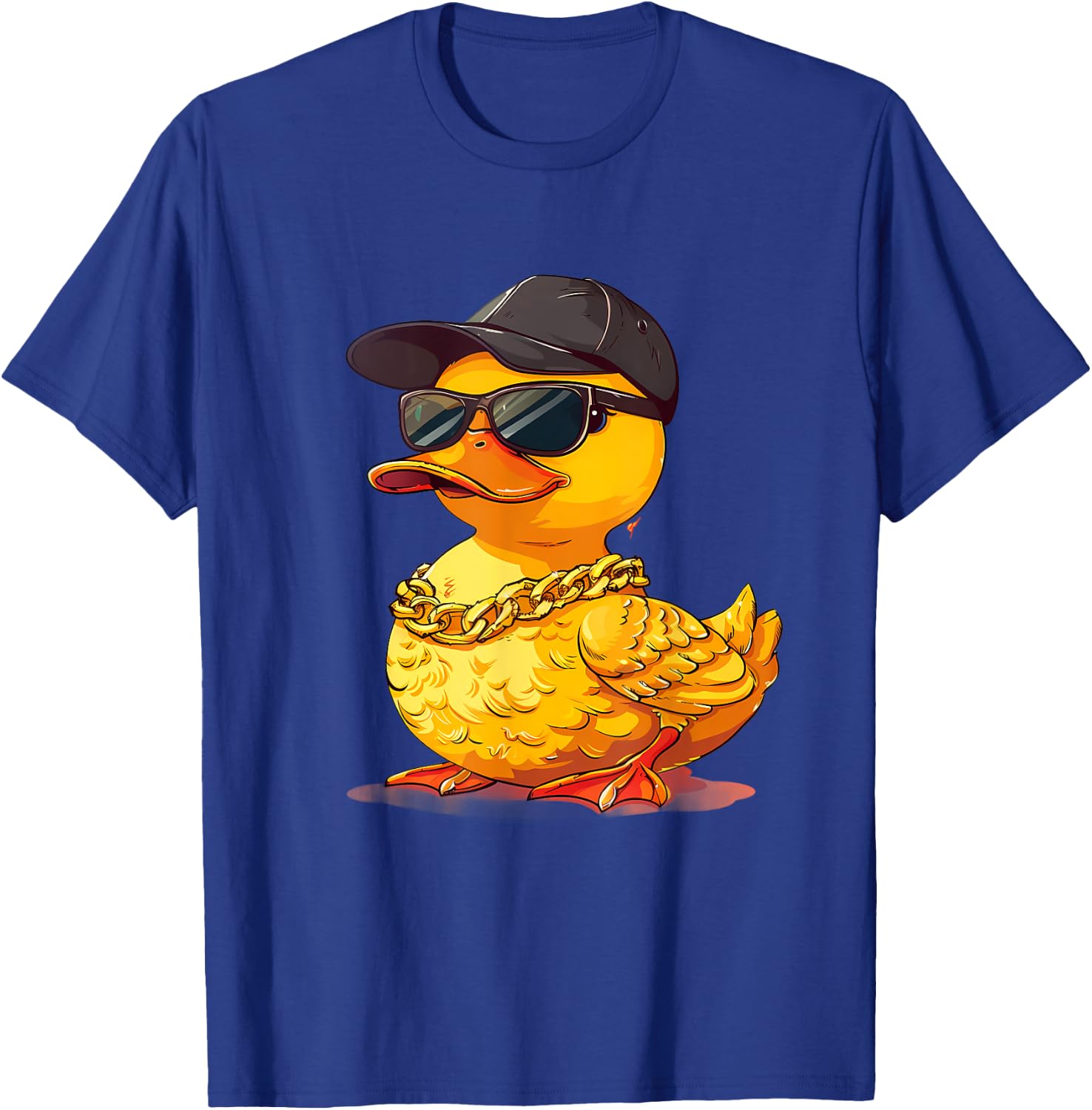 Rubber Duck Hip Hop Rubber Duckie Fashion Rubber Duckling T-Shirt - T-Shirt | Royal