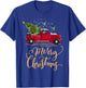 Hummingbird Driving Christmas Tree Truck Hummingbird Xmas T-Shirt - T-Shirt | Royal