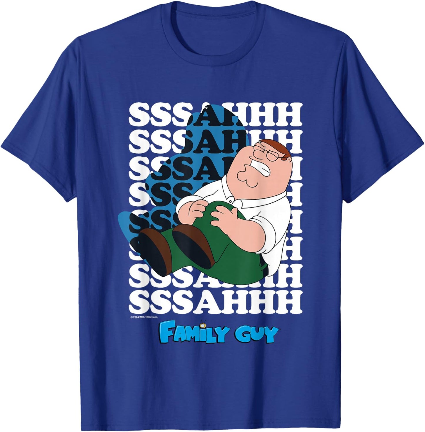 Family Guy Peter Griffin Knee Injury , Blue, S T-Shirt - T-Shirt | Royal