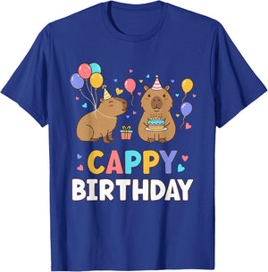 Alles Gute zum Geburtstag Capybara Kids Happy Birthday Mädchen Junge Bday T-Shirt - T-Shirt | Royal
