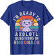 I'm Ready to Axolotl Questions in 2nd Grade Back to School T-Shirt - T-Shirt | Royal