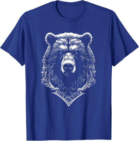 Berserker Bear Warrior Odin Nordic Mythology Viking T-Shirt - T-Shirt | Royal