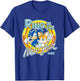 Sonic The Hedgehog New Years Ring In The New Year Vintage T-Shirt - T-Shirt | Royal