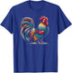 Colorful Rooster T-Shirt - T-Shirt | Royal