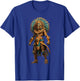 Aztec Jaguar Warrior Native Mexican Mythology Men Women T-Shirt - T-Shirt | Royal