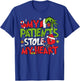 My Patients Stole My Heart Merry Christmas Xmas Nurse Doctor T-Shirt - T-Shirt | Royal