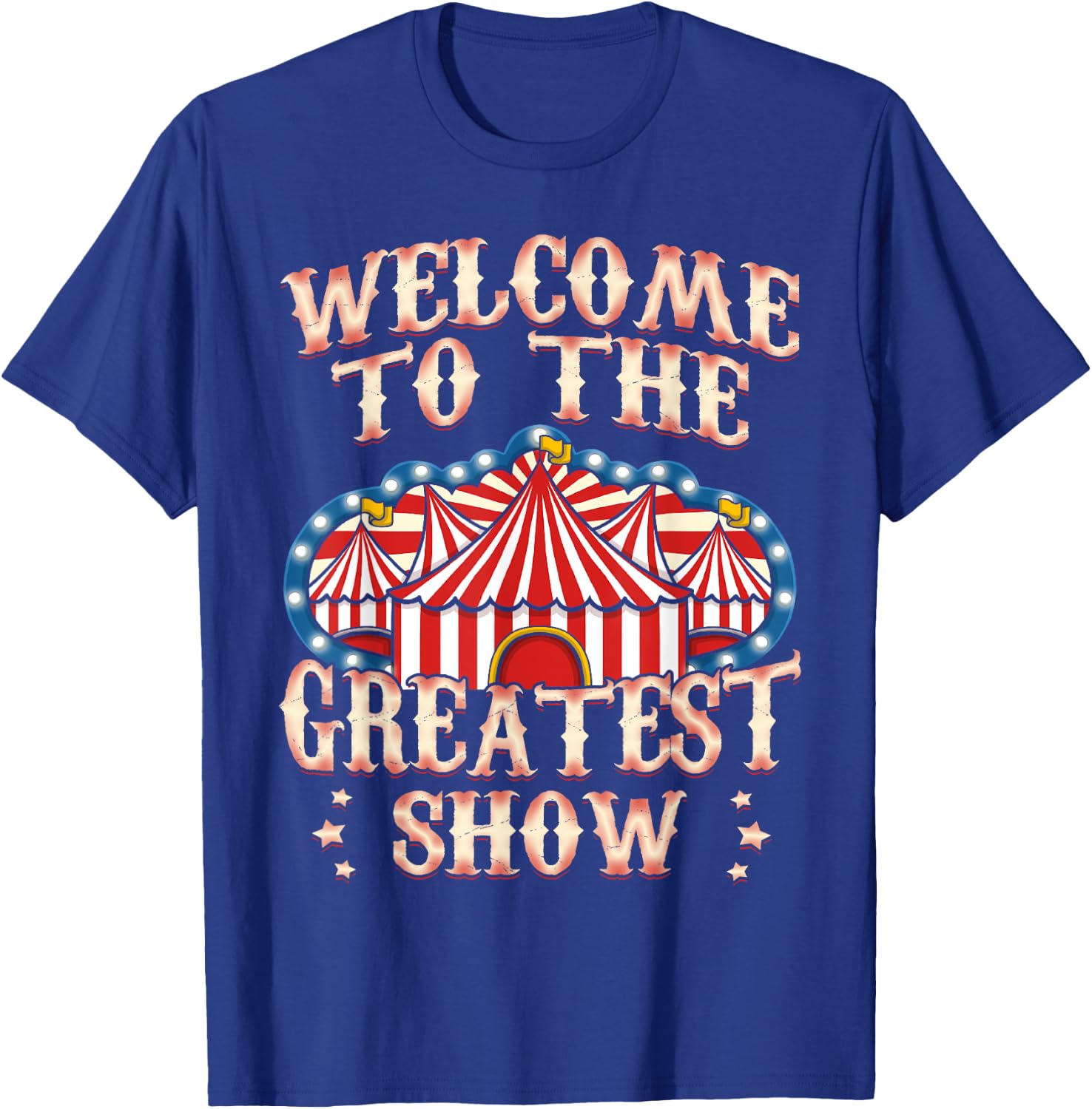 Circus Party Gift Clown Lion Fire Ring Acrobat Funny , black T-Shirt - T-Shirt | Royal