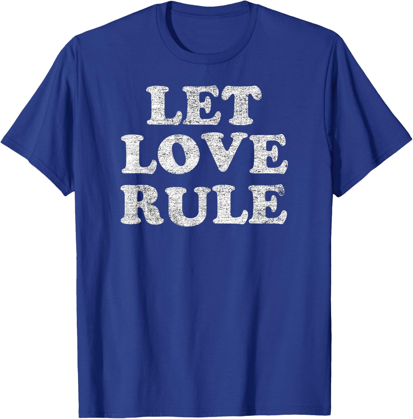 Lenny Kravitz – Let Love Rule Text T-Shirt - T-Shirt | Royal