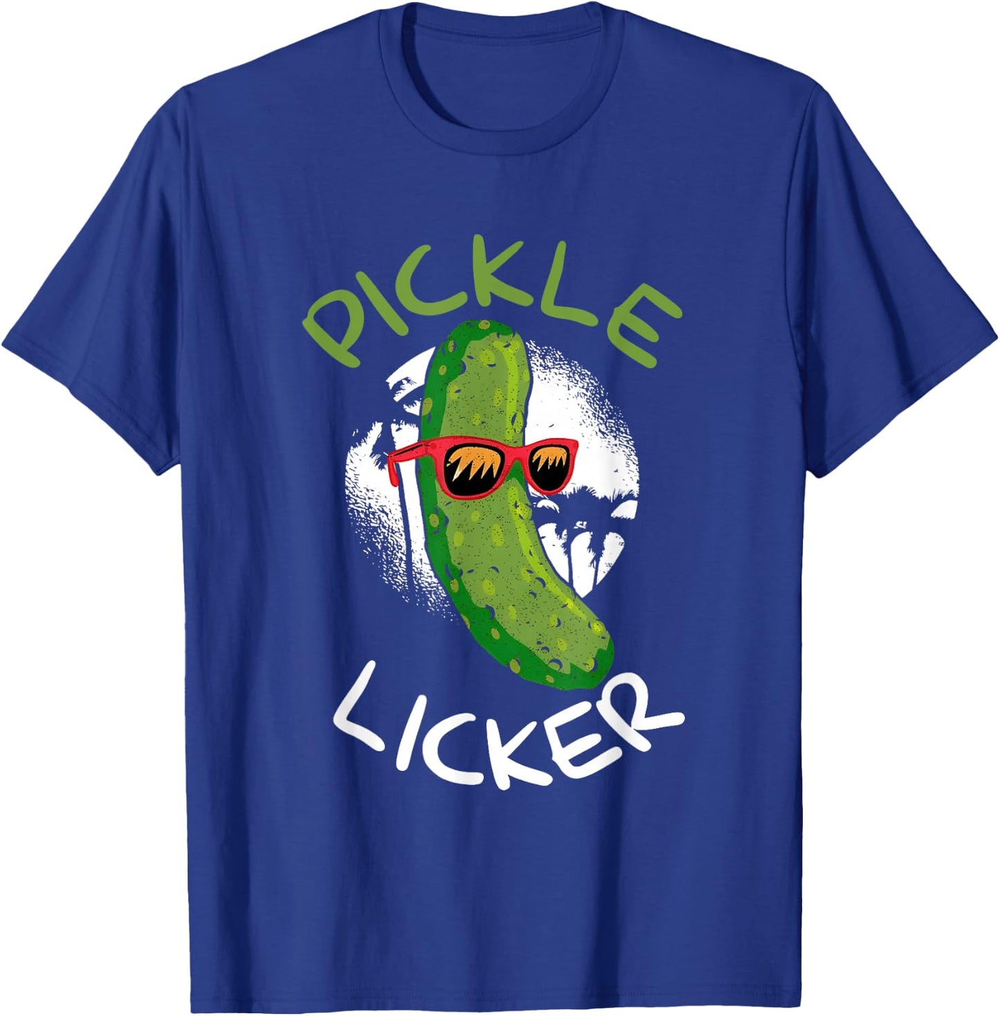 Pickle Licker Funny Cucumber Daddy Joke Humorous T-Shirt - T-Shirt | Royal