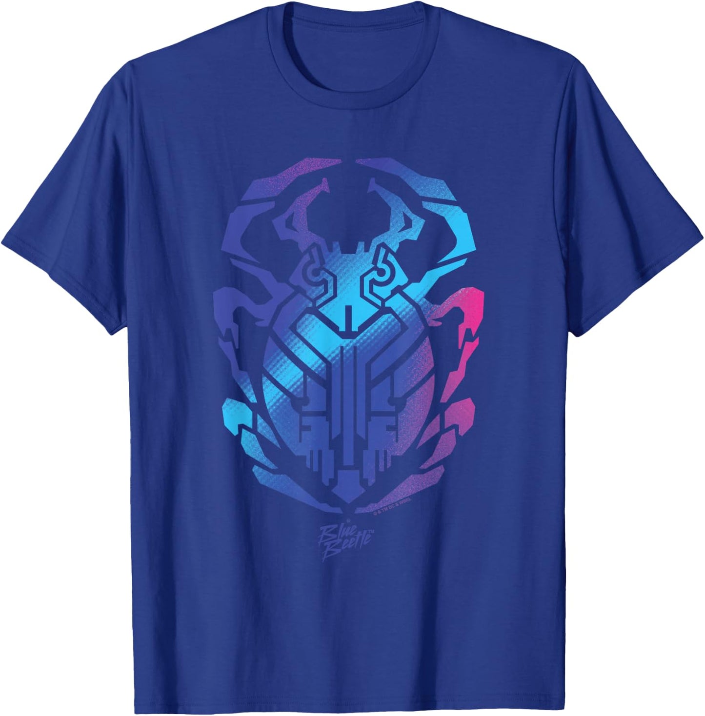 Blue Beetle Movie Scarab T-Shirt - T-Shirt | Royal