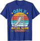 Funny Gen X Generation Sarcasm Gen X Metal Slide A Strong T-Shirt - T-Shirt | Royal