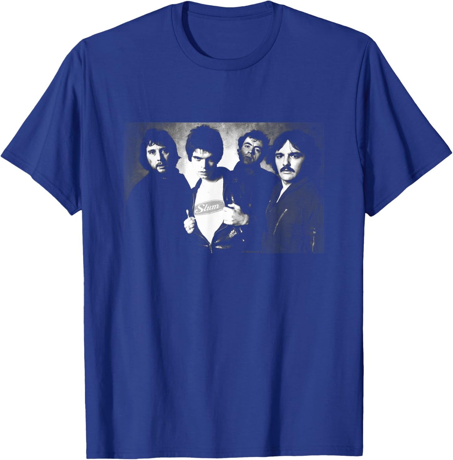 The Stranglers Band Portrait 1977 by Allan Ballard , Black, S T-Shirt - T-Shirt | Royal