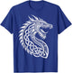 Viking Dragon Jörmungandr – Norse Knotwork Dragon T-Shirt - T-Shirt | Royal