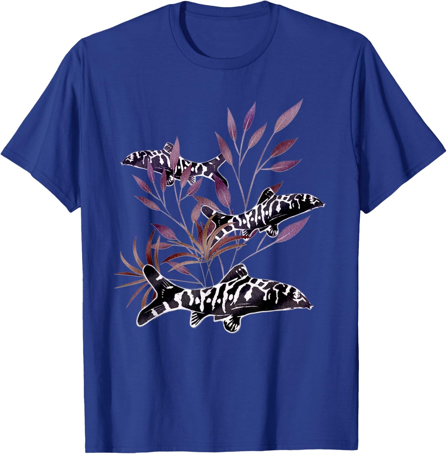 Loaches Freshwater Aquarium Loach Fish Tank Gift T-Shirt - T-Shirt | Royal