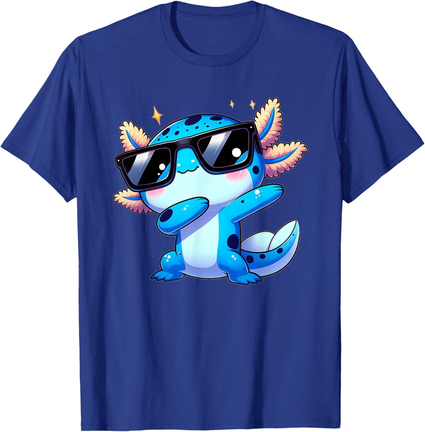 Funny Dabbing Axolotl Kawaii Axolotl Toddler Boys Kids , black T-Shirt - T-Shirt | Royal