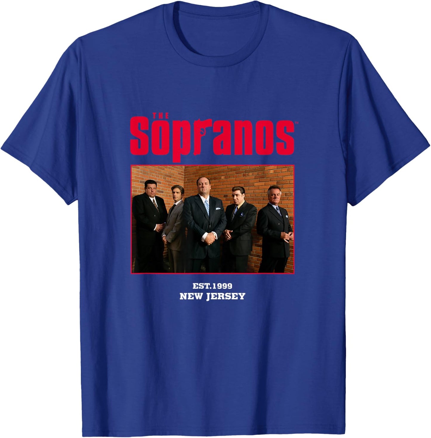 Sopranos, New Jersey team broadcasts Crime photo series T-Shirt - T-Shirt | Royal