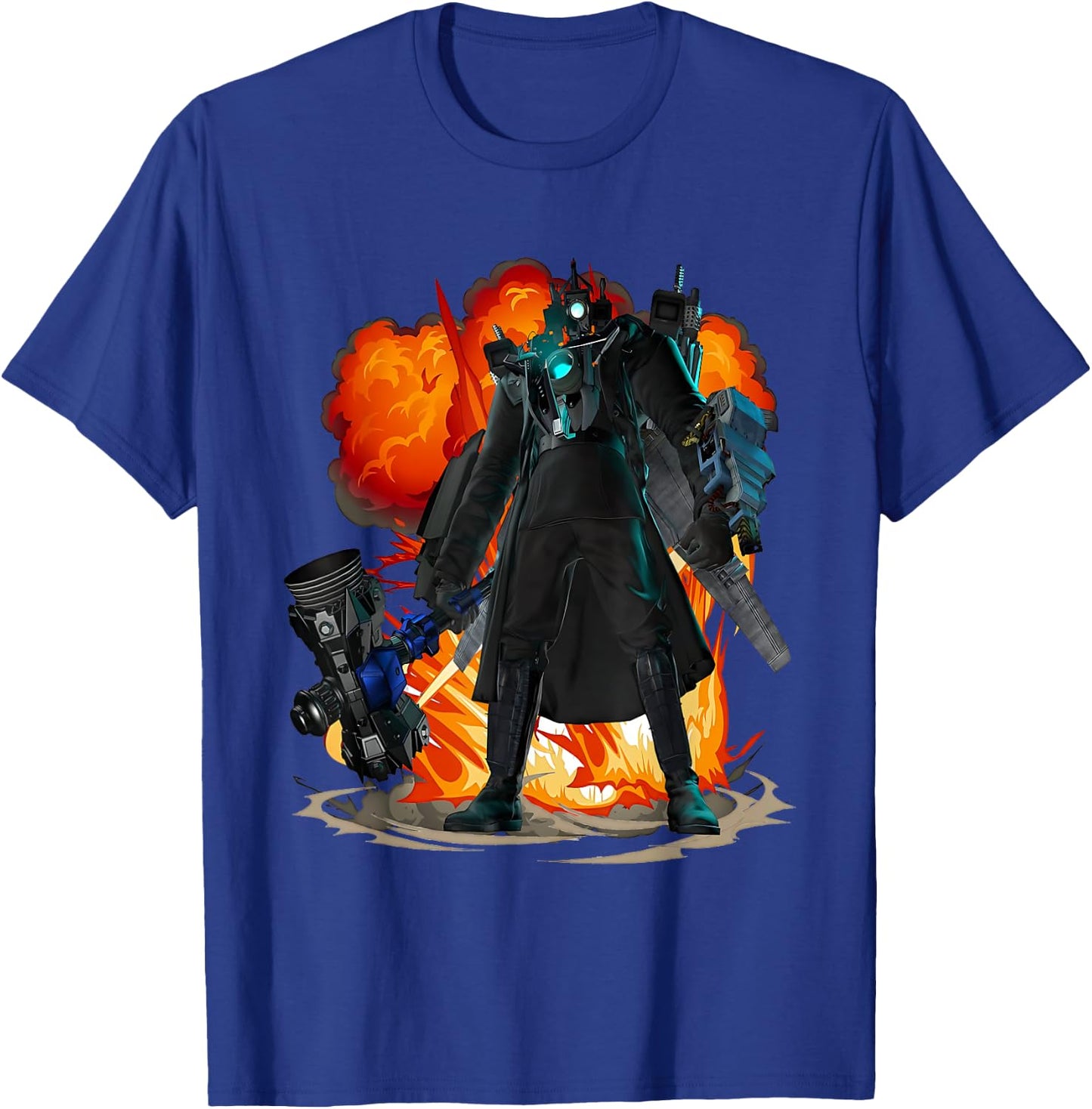 Birthday Boy Gifts for Kids, Adults Skibidi toilet T-Shirt - T-Shirt | Royal