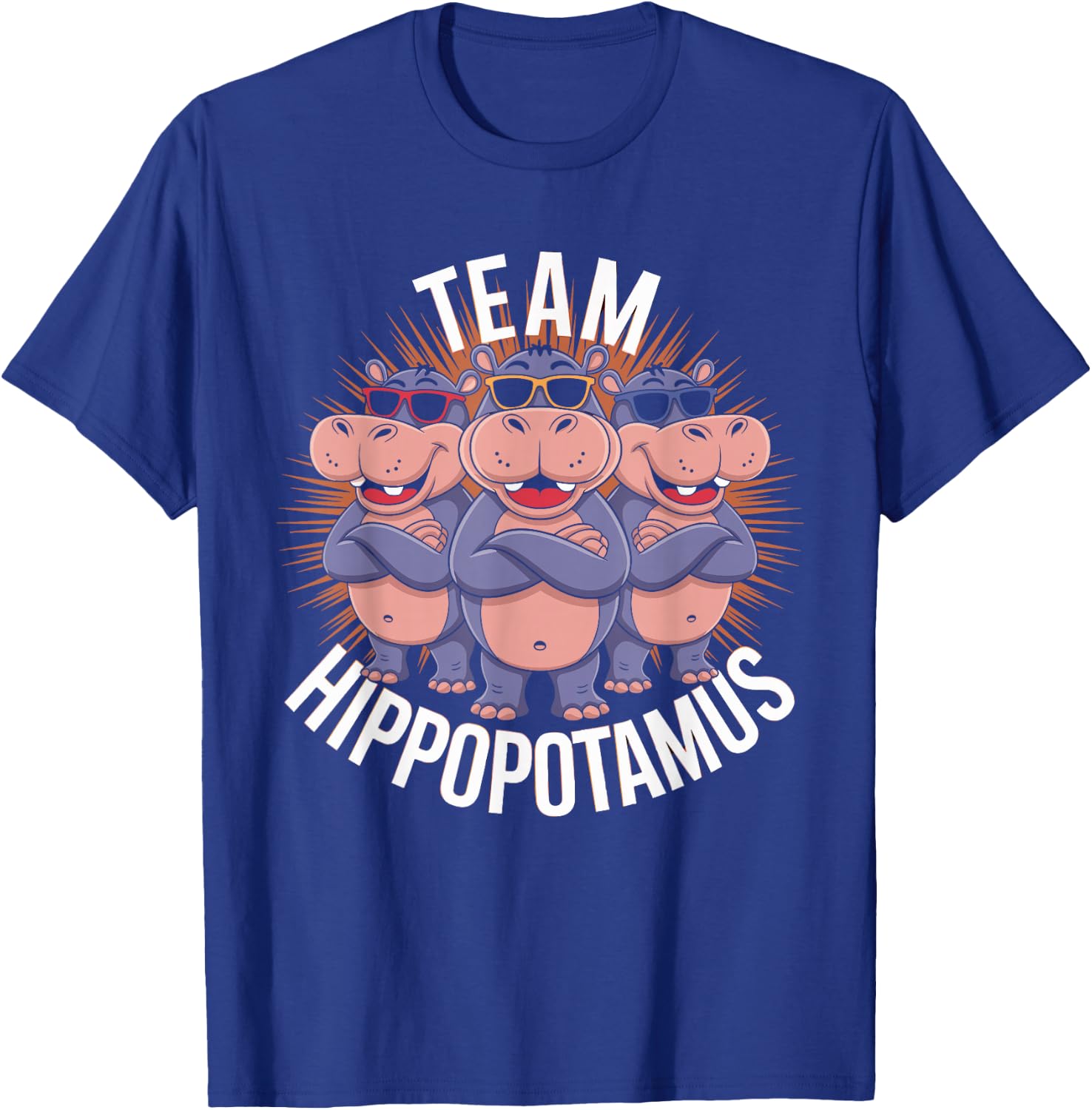 Team Hippopotamus Stuff | Hippo Costume | Products for Hippo T-Shirt - T-Shirt | Royal