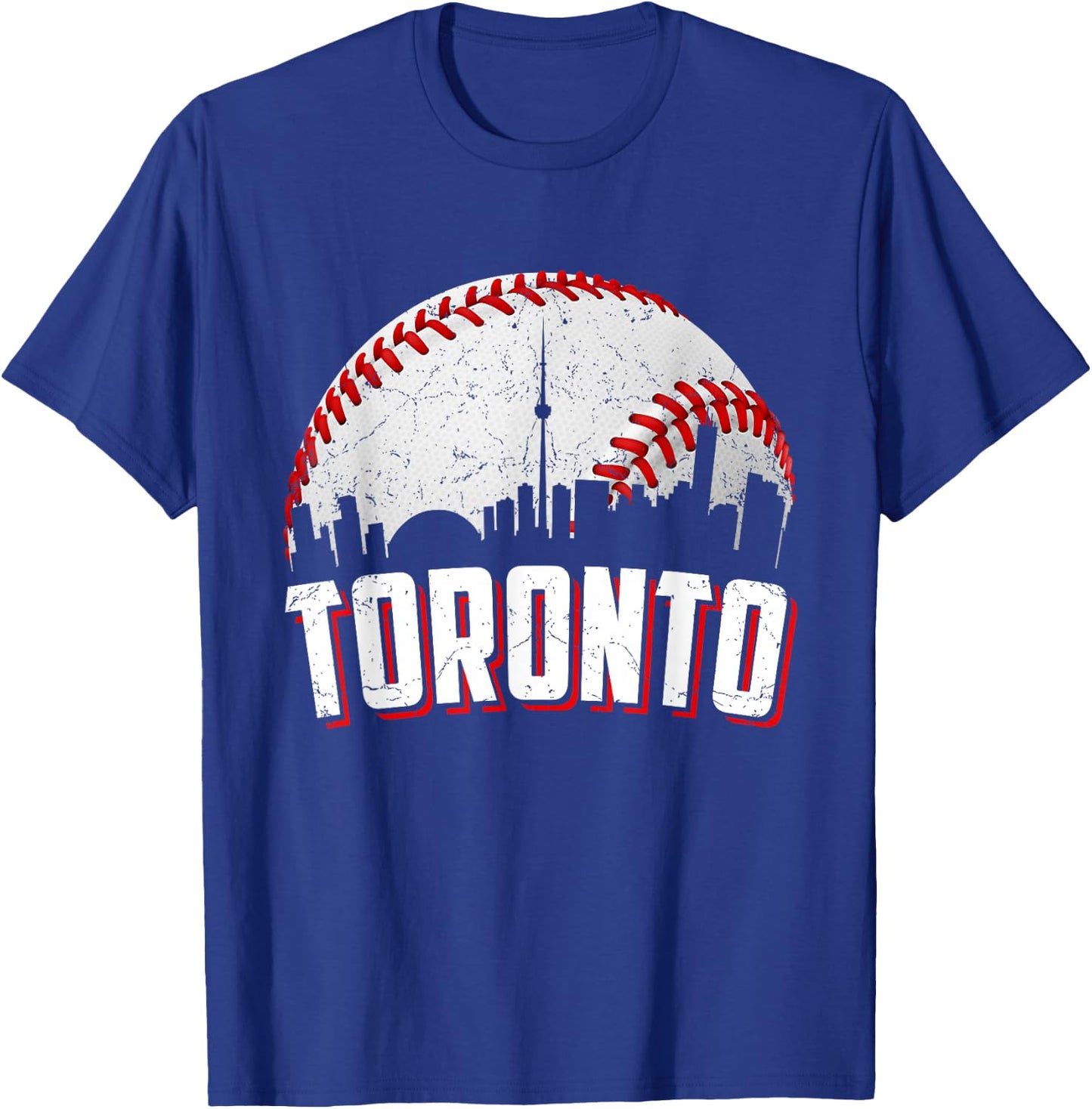 Vintage Baseball Graphic Toronto Women Kids T-Shirt - T-Shirt | Royal