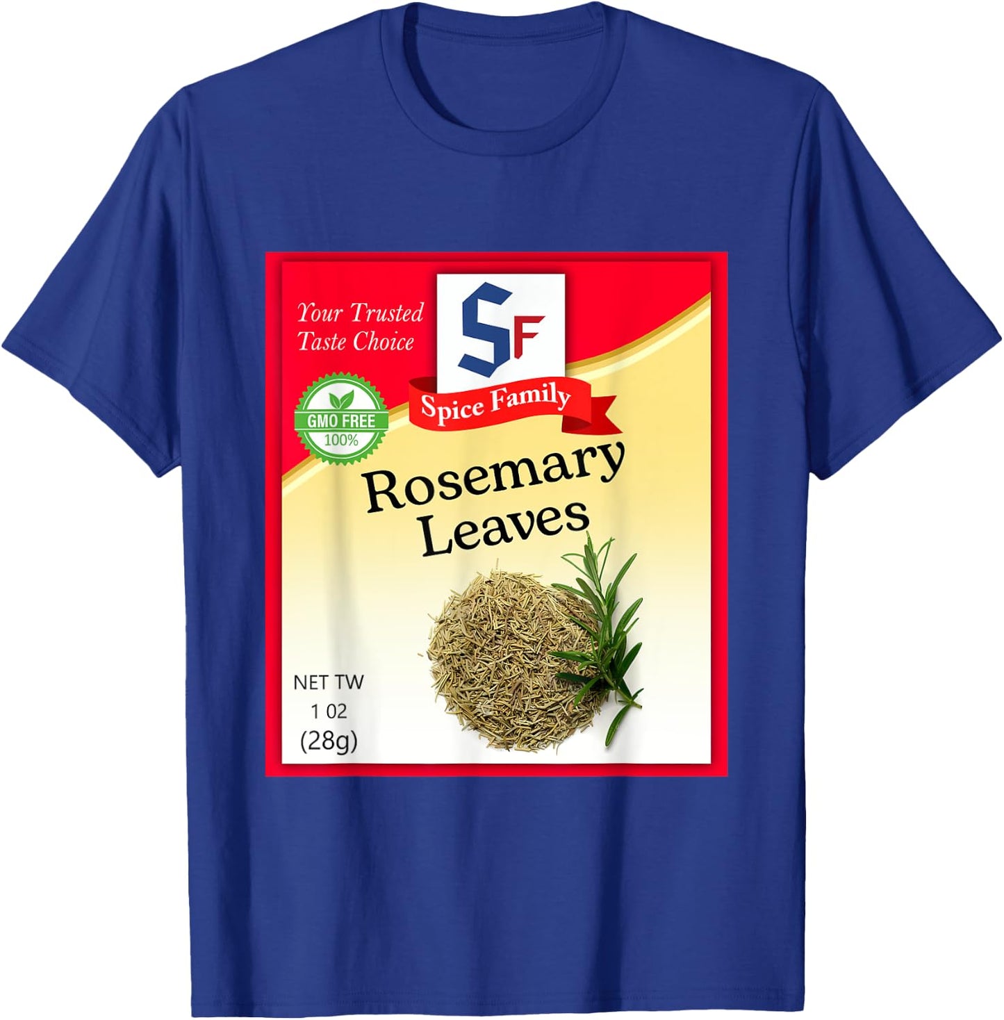 Rosemary Leaves Condiment Holiday Spice Group Costumes T-Shirt - T-Shirt | Royal