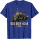 Big Boy 4014 Steam Locomotive American Iron Vintage Train T-Shirt - T-Shirt | Royal