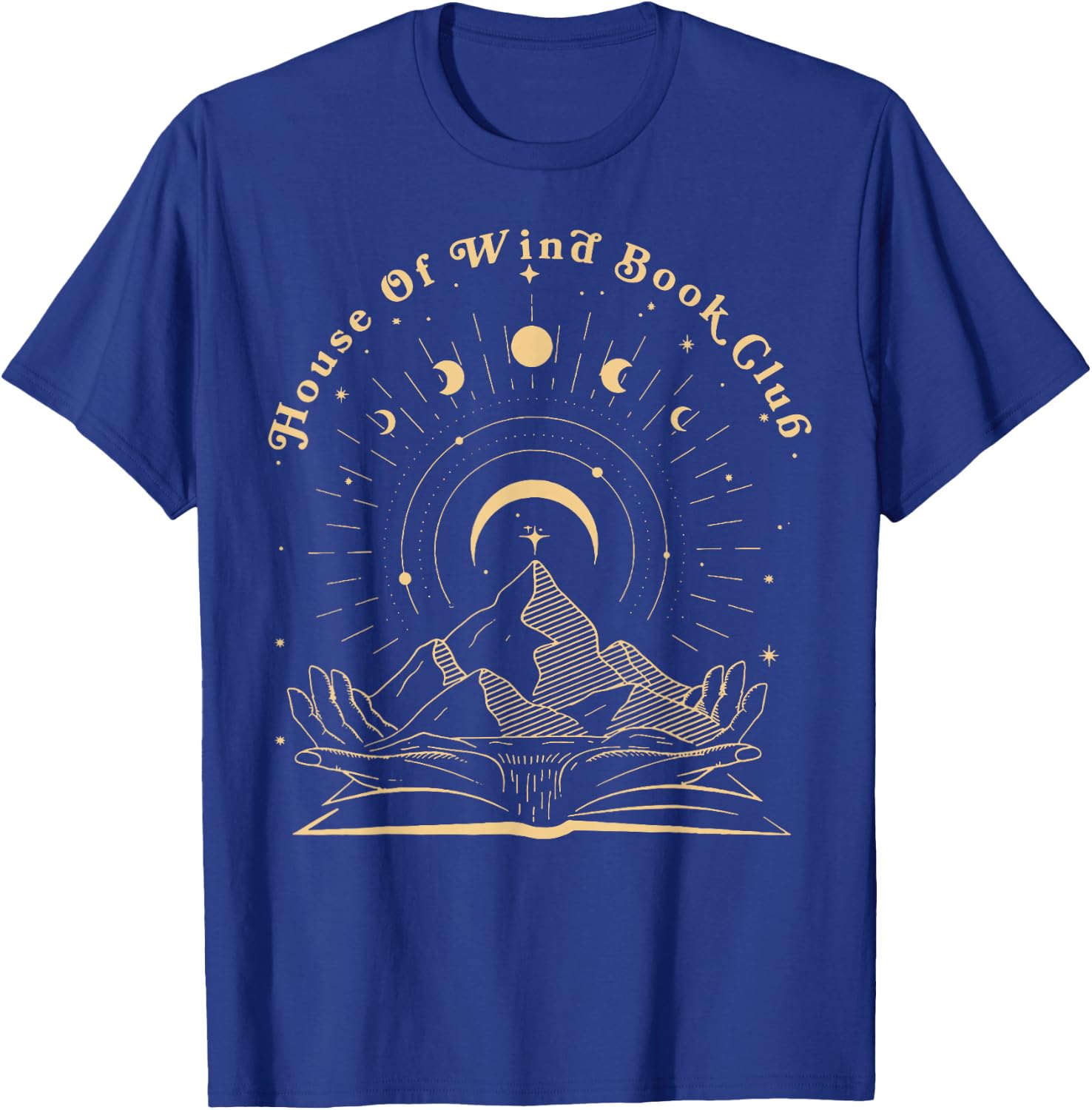 House Of Wind Book club T-Shirt - T-Shirt | Royal