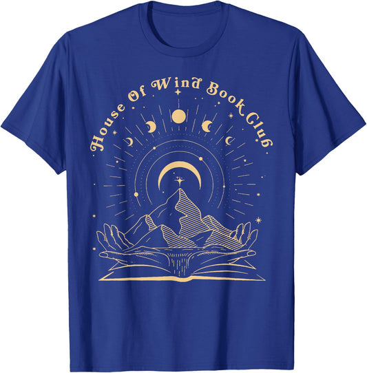 House Of Wind Book club T-Shirt - T-Shirt | Royal
