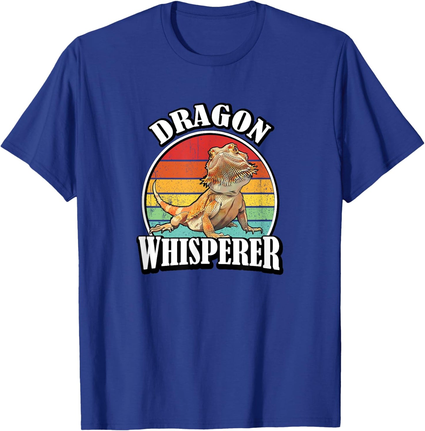 Kids Tiny Dinosaur Dragon Whisperer Bearded Dragon Lover T-Shirt - T-Shirt | Royal