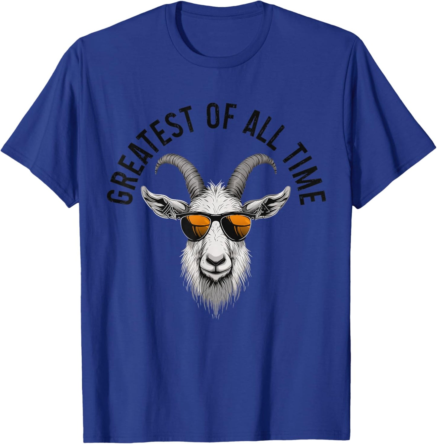 G.O.A.T. Funny Goat Lover, Farmer, Farm Animal T-Shirt - T-Shirt | Royal
