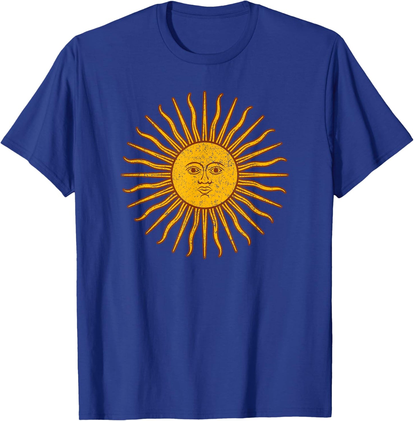 Argentinien Flag Argentine Sun Sol De Mayo T-Shirt - T-Shirt | Royal
