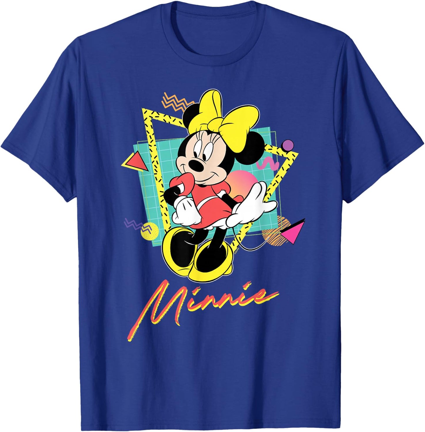 Disney Minnie Mouse Retro ’90s Couples Matching Valentine’s T-Shirt - T-Shirt | Royal