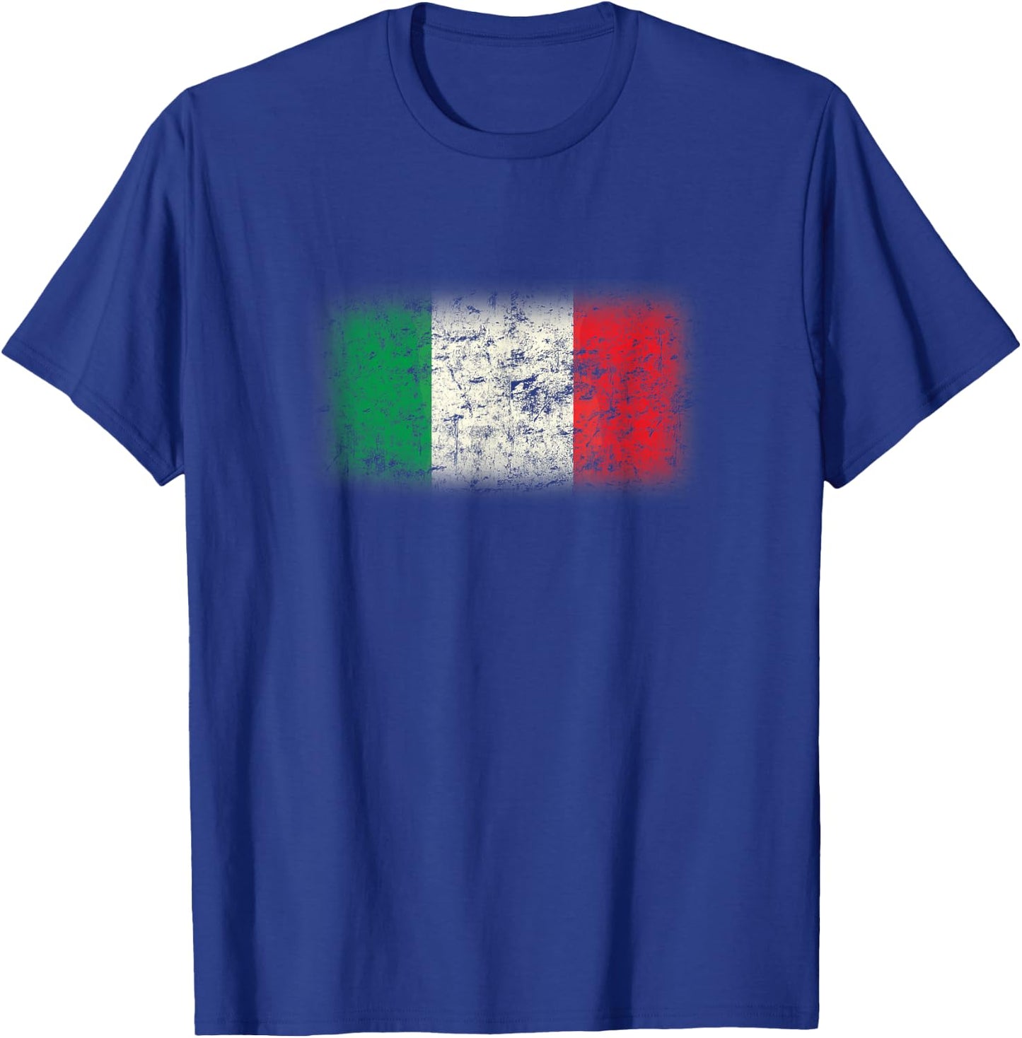 Vintage Italy Flag Cool Italia Italian Flags Gift Men Women T-Shirt - T-Shirt | Royal