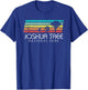 Joshua Tree California Vintage Retro Camping National Park T-Shirt - T-Shirt | Royal