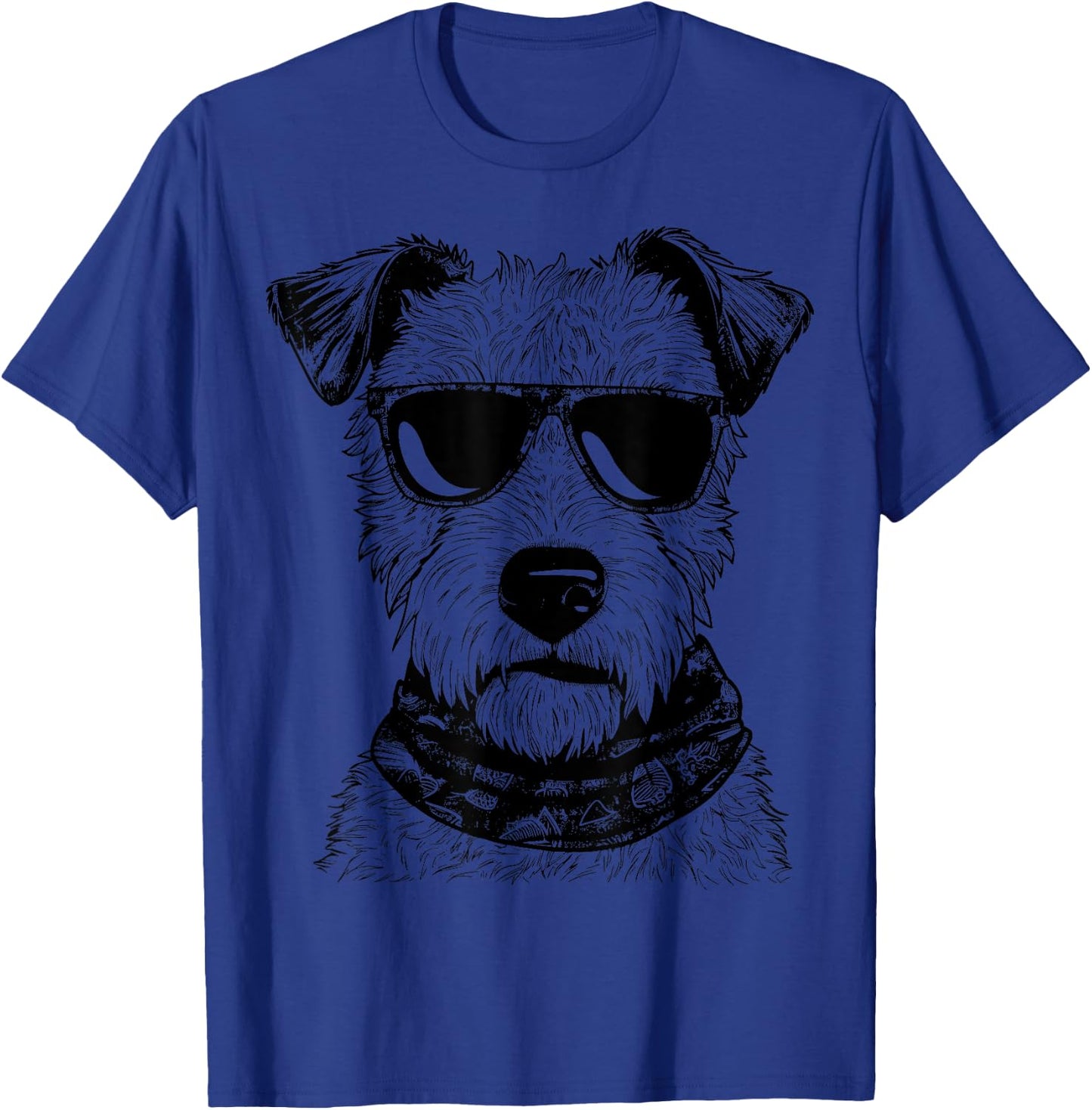 Welsh Terrier Sketch Drawing Art Dog Lover Mom Dad Women T-Shirt - T-Shirt | Royal