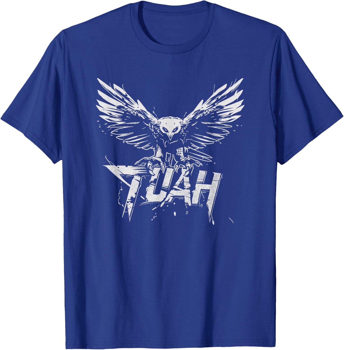 Funny Hawk Tuah Guy Spit Joke Wet that Thang Splash Down T-Shirt - T-Shirt | Royal