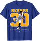 Number & Portrait Paul Skenes Pittsburgh MLBPA T-Shirt - T-Shirt | Royal