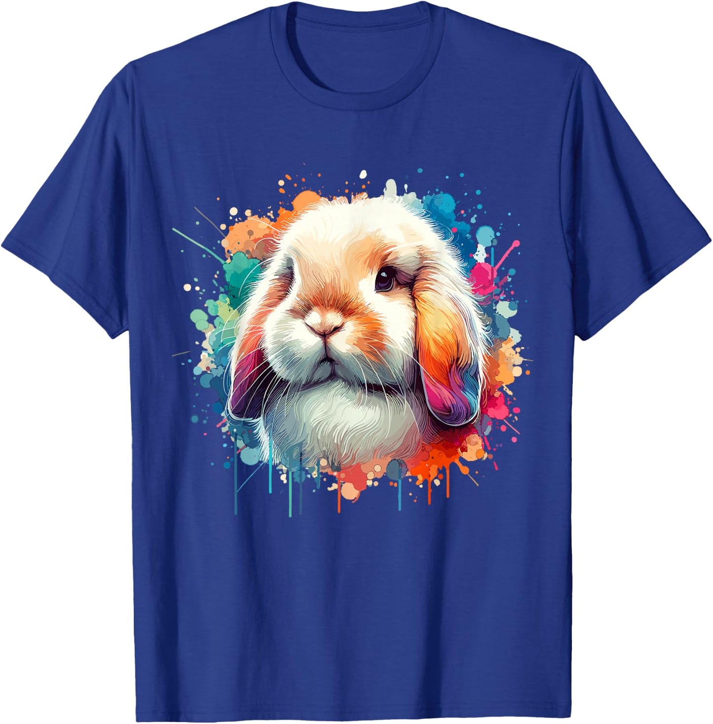 Holland Lop Bunny Easter Mini Lop Cute T-Shirt - T-Shirt | Royal