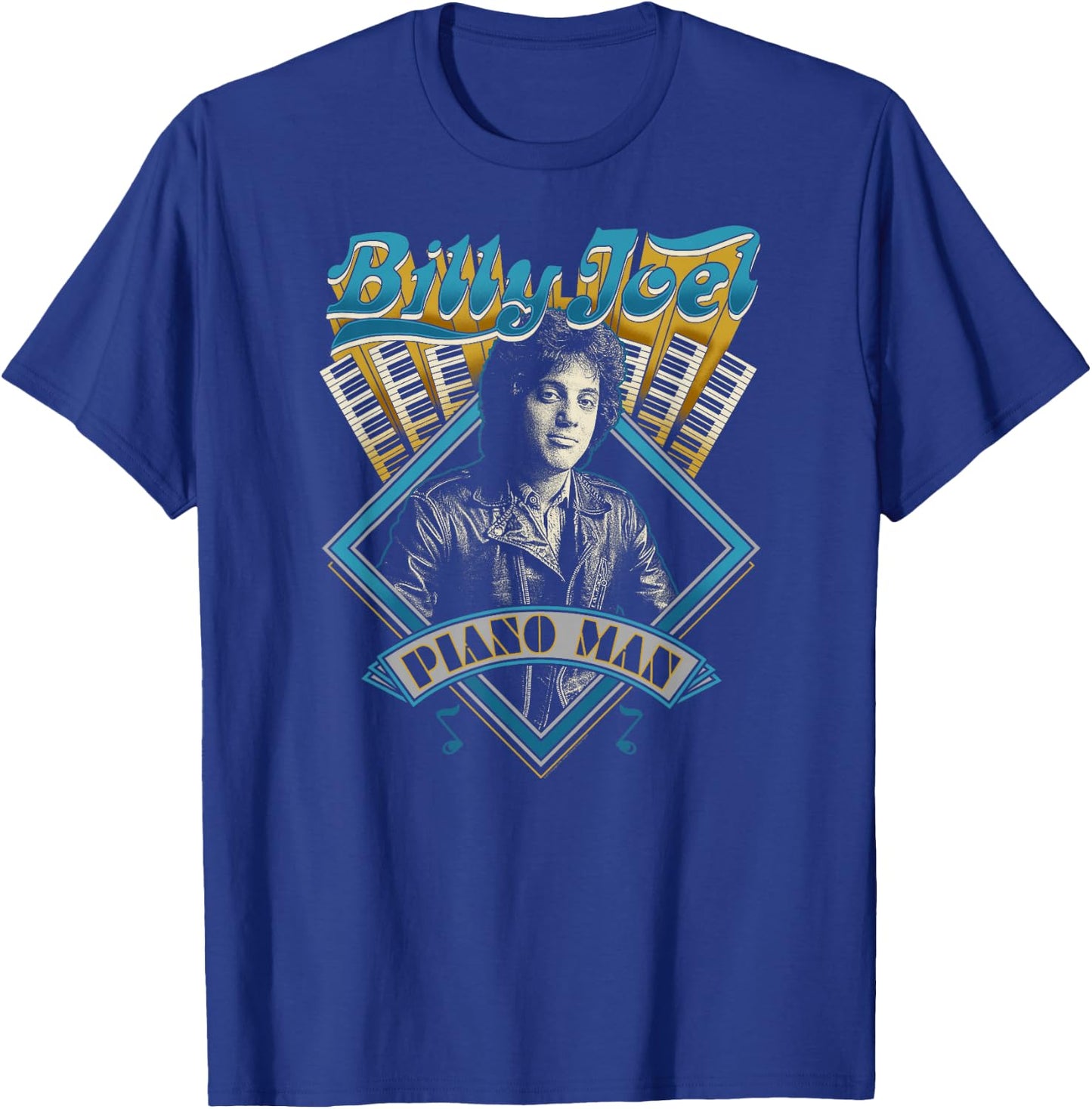 Billy Joel - The Piano Man T-Shirt - T-Shirt | Royal