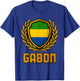 Gabon Emblem T-Shirt - T-Shirt | Royal