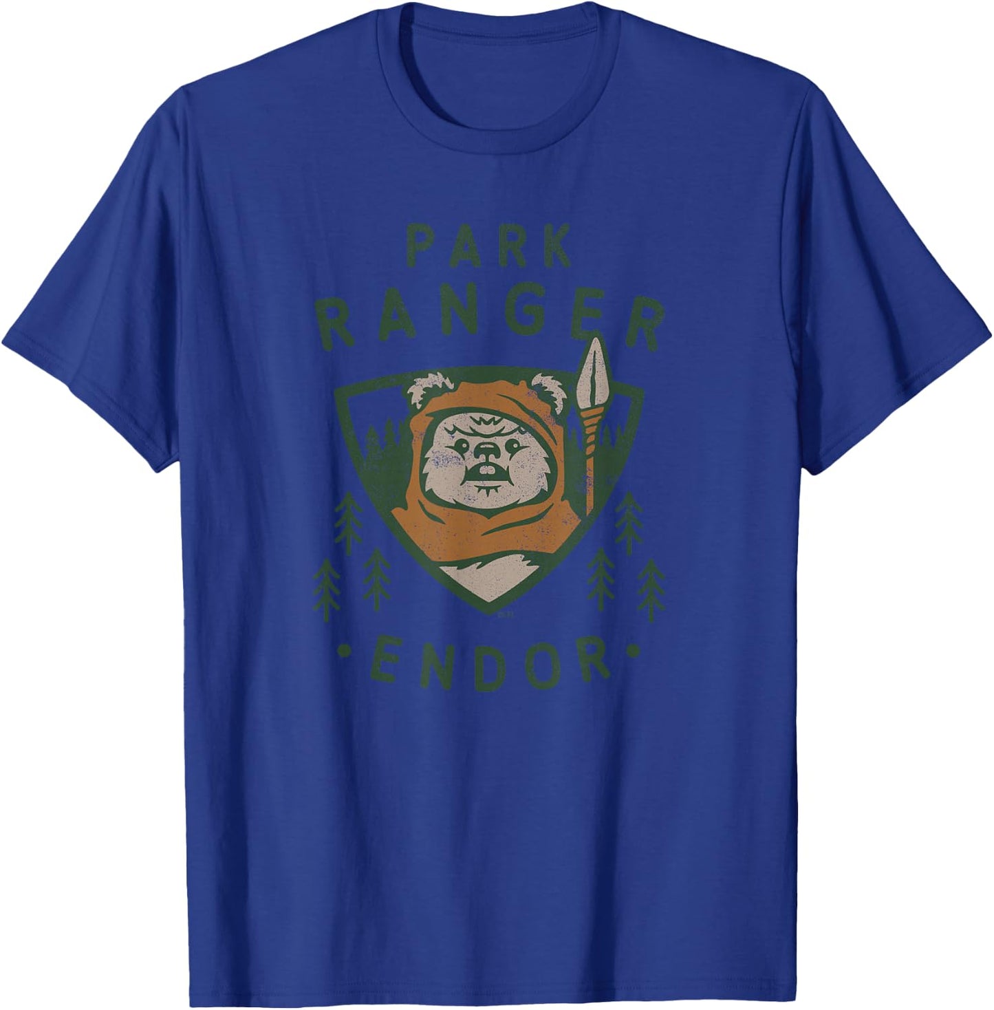 Star Wars Ewok Park Ranger Endor , black T-Shirt - T-Shirt | Royal