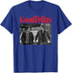 Goodfellas Herren Schwarz Cartoon Klassisch Crew-Kragen Halbarm Klein EU Klein Regular T-Shirt - T-Shirt | Royal