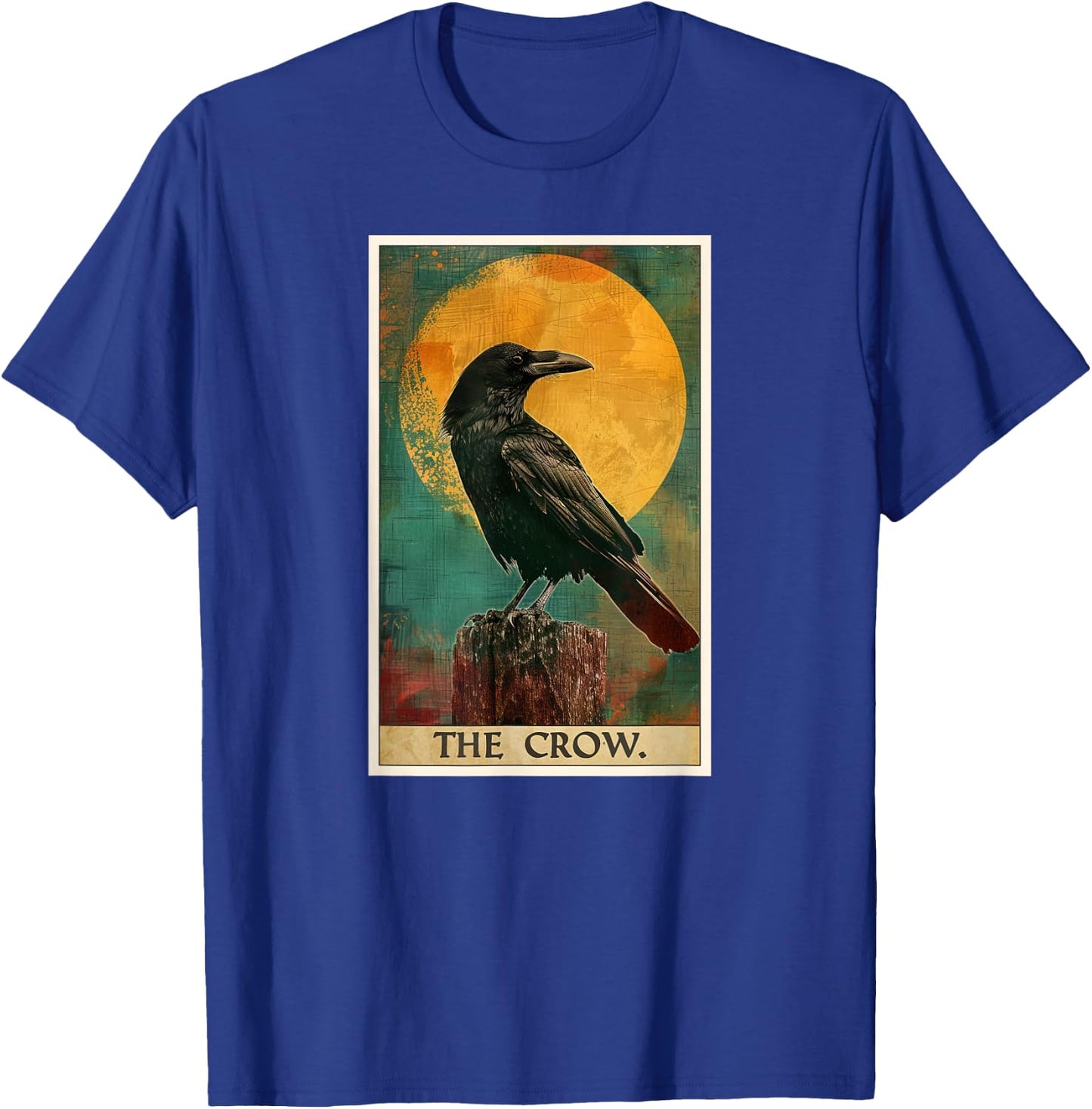 Crow Tarot Card Crows Crow T-Shirt - T-Shirt | Royal