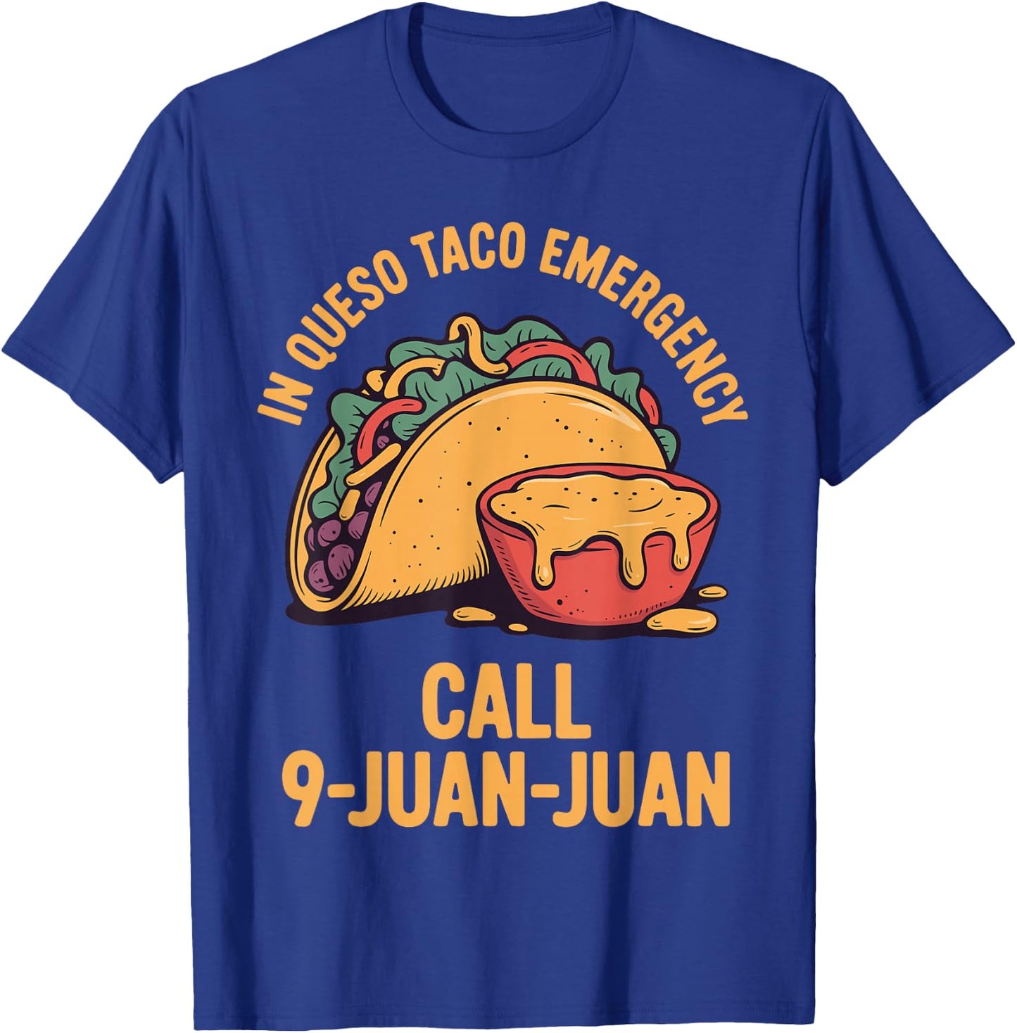 Funny Taco Costume Women Cinco De Mayo Taco Lover T-Shirt - T-Shirt | Royal